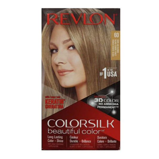 Revlon Colorsilk Hair Color 60 Dark Ash Blonde, ITALY - ImportedWares