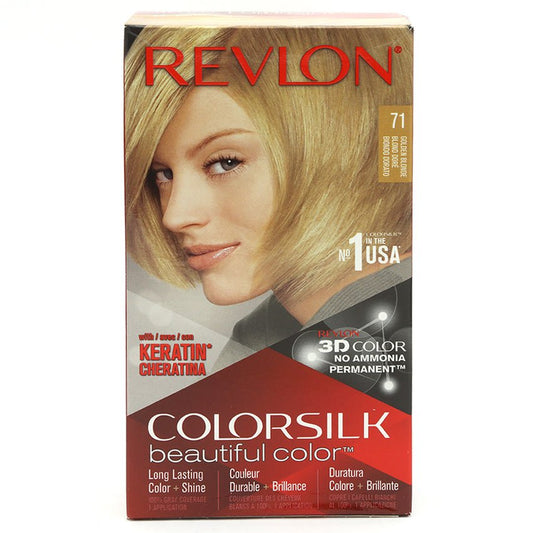 Revlon Colorsilk Hair Color 71 Golden Blonde, USA - ImportedWares