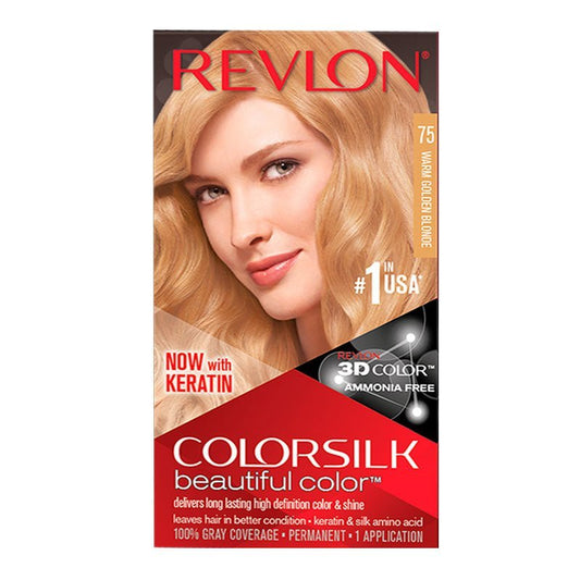 Revlon Colorsilk Hair Color 75 Warm Golden Blonde, ITALY - ImportedWares