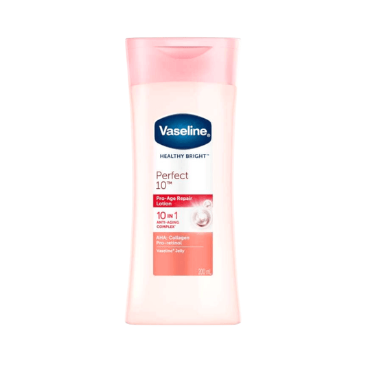 Vaseline Body Lotion Perfect 10, 200ml, INDONESIA - ImportedWares